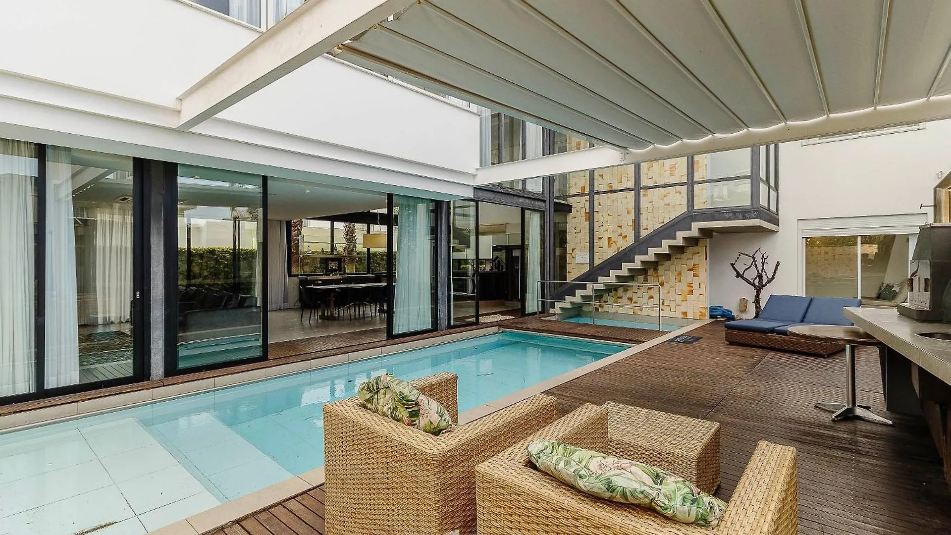Florianópolis Casa Moderna Com Piscina Em Jurere Rca264 빌라