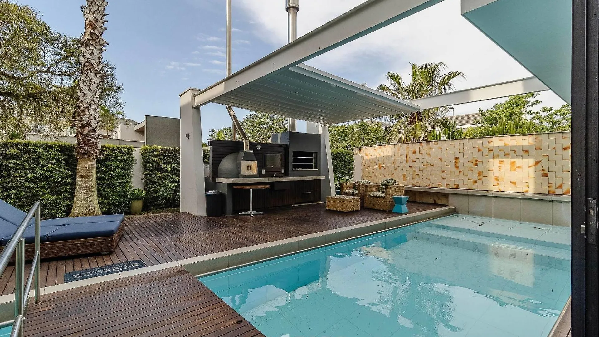 Florianópolis Casa Moderna Com Piscina Em Jurere Rca264 빌라